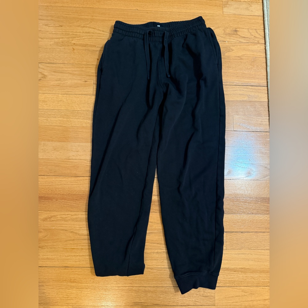 H&M Men’s Small Black Sweatpants Lightly Worn